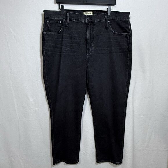 NEW Madewell The Perfect Vintage Crop Jean Summer Wash High Rise Jeans Womens 35 - Picture 1 of 14